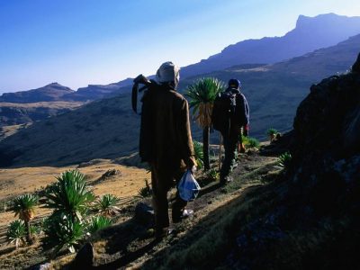 hiking in ethiopia